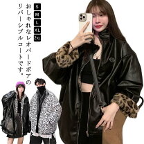 楽天市場】ヒョウ柄 ライダースの通販