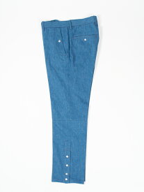 【Azuma.】アズマ　HIS JEANS TROUSERS INDIGO (AGED) デニムトラウザーズ デニムスラックス 東京 コレクション ブランド メンズ 通販 正規取扱店