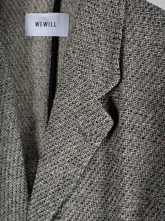 楽天市場】【WEWILL】ウィーウィルSINGLE BREASTED 2B TAILORED JACKET 