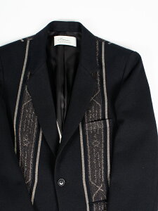 �yAzuma.�z�A�Y�}�@TALLIT STRIPE JACKET �u���b�N �e�[���[�h�W���P�b�g �����R���N�V�����u�����h �����Y