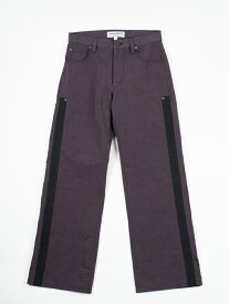 【masao shimizu】 マサオシミズ 5 Pocket Pants 5ポケットパンツ 側章デザインパンツ