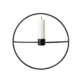 【ポイント10倍! 12/11 1:59まで】【公式】 北欧 Audo POV サークルキャンドルホルダー S ブラック 4811539 燭台 北欧雑貨 北欧インテリア デンマーク おしゃれ