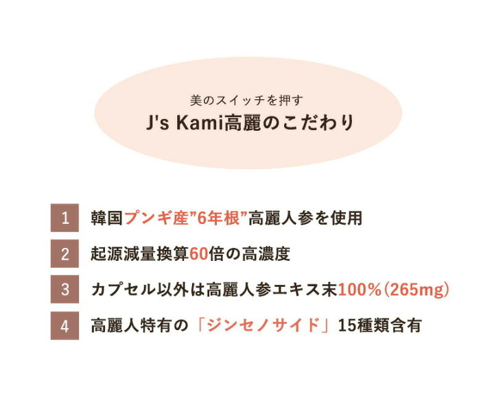 楽天市場】【ﾎﾟｲﾝﾄ10倍! 29日17:59まで】韓国 サプリ J