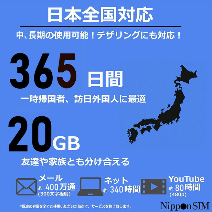 楽天市場】Nippon SIM プリペイドsim simカード 日本 365日 20GB IIJ docomo ドコモ フルMVNO IIJネットワーク 4G / LTE回線 3in1sim プリペイド データSIM ( SMS 音声通話非対応 ) テザリング可能 simフリー 多言語マニュアル付 : DHA ダイレクト 楽天市場店 楽天市場】Nippon SIM プリペイドsim simカード 日本 365日 20GB IIJ docomo ドコモ フルMVNO IIJネットワーク 4G / LTE回線 3in1sim プリペイド データSIM ( SMS 音声通話非対応 ) テザリング可能 simフリー 多言語マニュアル付 : DHA ダイレクト 楽天市場店