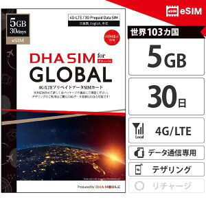 eSIM O[o sim {{E102V 5GB 30 vyChsim f[^ʐMp 4GLTE/3GΉ fUOp simt[[̂ݑΉ / kAJ AtJ  [bp AWAΉ C