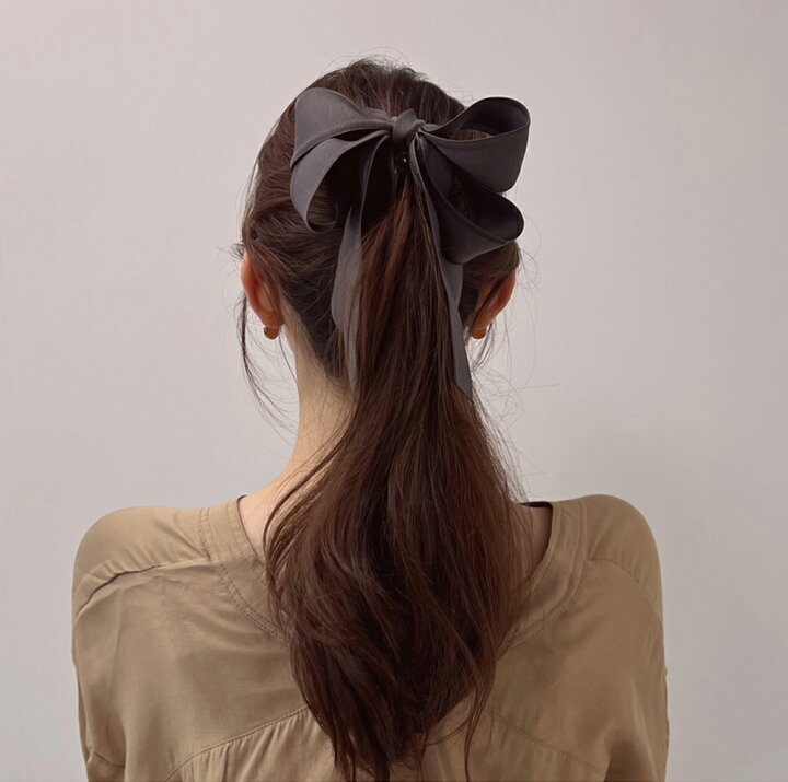 ベビーグッズも大集合 ♡大人気♡ブラック リボン バレッタ 大きめ ボリューム パーティー シンプル ヘアピン ベビーグッズも大集合 ♡大人気♡ブラック リボン バレッタ 大きめ ボリューム パーティー シンプル ヘアピン