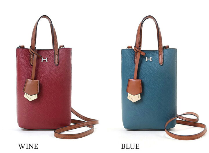 楽天市場】Hロゴレザーミニ2WAYバッグ・p304711 レディース 【bag  