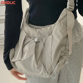 bag レディース 韓国ファッション 小物 ファッション雑貨 鞄 かばん コードポケットナイロンバッグ トートバッグ ストリング プチプラ 学生 ガーリー カジュアル 春 夏 秋 冬 SSDANG