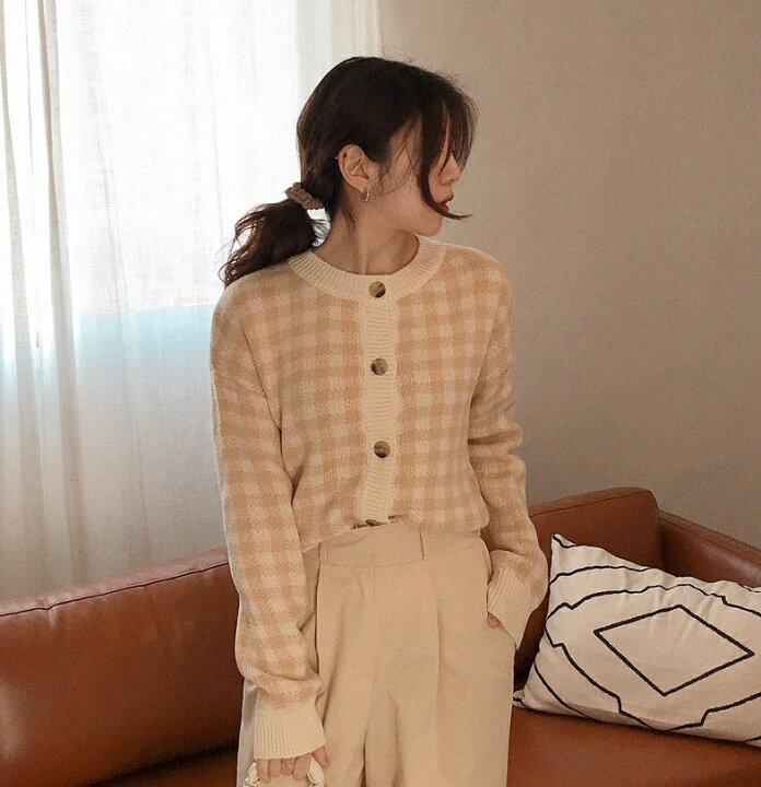 楽天市場 ギンガムチェックラウンドカーディガン P レディース Cd 韓国ファッション カーディガン アウター ラウンドネック ボタン 長袖 ショート丈 ギンガムチェック パステルカラー レトロ カジュアル 春 秋 Style Dholic Style 楽天市場 ギンガムチェックラウンドカーディガン P レディース Cd 韓国ファッション カーディガン アウター ラウンドネック ボタン 長袖 ショート丈 ギンガムチェック パステルカラー レトロ カジュアル 春 秋 Style Dholic Style