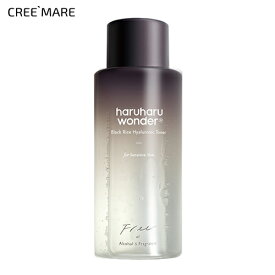 [ハルハルワンダー] ブラックライスヒアルロニックトナー(無香)・51041 コスメ cosme【SKINCARE】Haruharuwonder 化粧水 トナー スキンケア 敏感肌 アルコールフリー 香料不使用 保湿 低刺激 パラベンフリー 韓国 韓国コスメ ハルハルワンダー