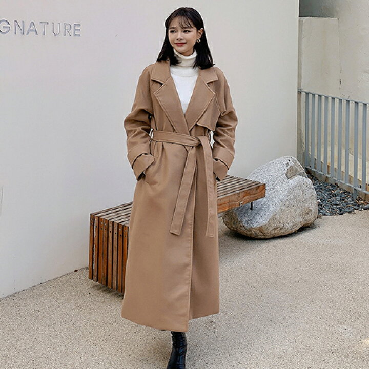 楽天市場】≪再入荷≫腰ひも付ロングコート・p195191 レディース 【jk 