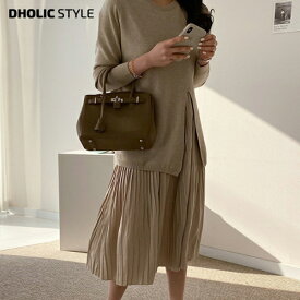 楽天市場 ワンピース 秋冬 切り替えの通販