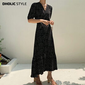 楽天市場 Dholic ワンピース ドットの通販