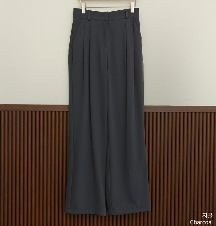 楽天市場】3TYPEツーピンタックワイドスラックスパンツ・p346594 
