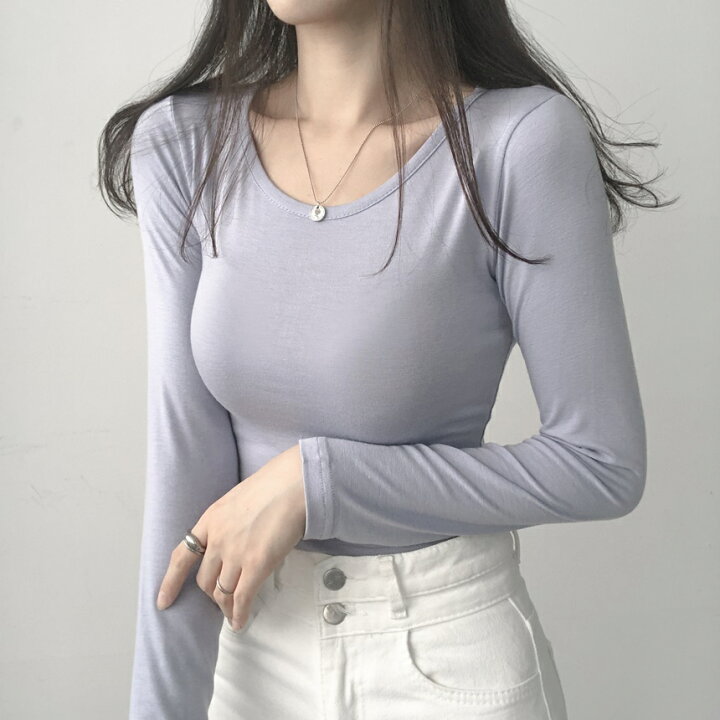 楽天市場】クロップドタイトフィットTシャツ・p424193 レディース 