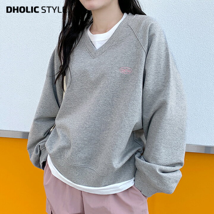 楽天市場】Vネックラグランスウェット・p638402 レディース 【tops  