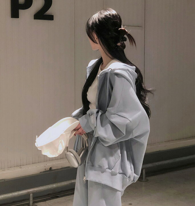 楽天市場】[beidelli made]オーバーダブルジップパーカー・p639659 