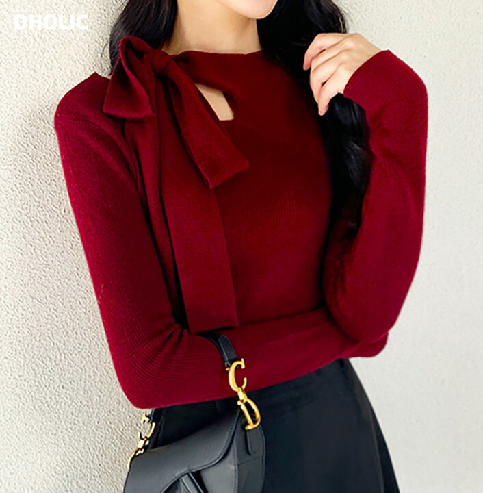 楽天市場】kn レディース 韓国ファッション トップス ニット 長袖  