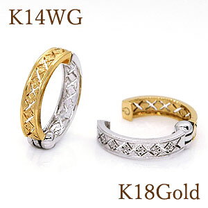 �y���K�i�z�s�A�����O �n�����o�[�V�u�� �@�ׂȓ������͗l�^�{�����[���A������������f�U�C��K10Gold�^K10WG (10��)K18Gold�^K14WG (18����14��) �S�[���h�A�z���C�g�����̓��̋C���Ŏg�������I�y