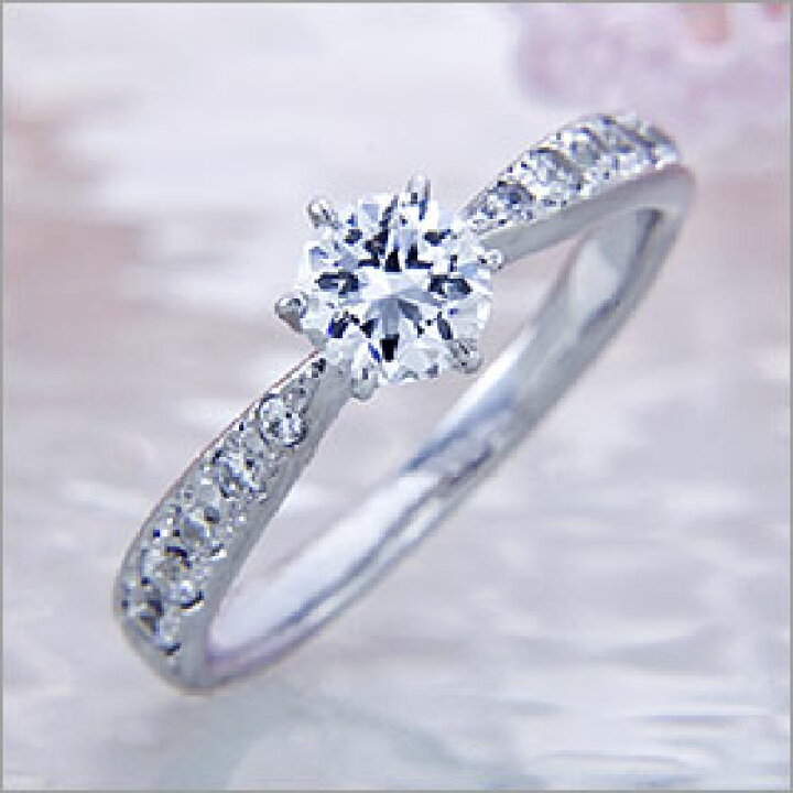 楽天市場】婚約指輪 エンゲージリング！ 卸直営！ダイヤモンド 0.401ct 