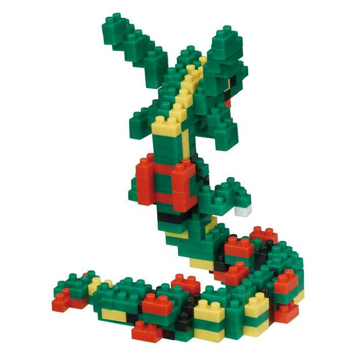 楽天市場 Nanoblock ポケットモンスター レックウザ ナノブロックファクトリー