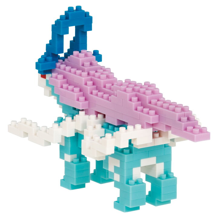 楽天市場 ４月23日発売 発売日以降お届け ナノブロック ポケットモンスター スイクン ナノブロックファクトリー