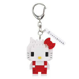 ★12月新製品★ n-fig ハローキティ (レッド) | ナノブロック ブロック キーホルダー 土産 サンリオ sanrio 組み立て不要 クリスマス 誕生日 ギフト プレゼント 推し 推し活 nanoblock