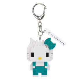 ★12月新製品★ n-fig ハローキティ (グリーン) | | ナノブロック ブロック キーホルダー 土産 サンリオ sanrio 組み立て不要 クリスマス 誕生日 ギフト プレゼント 推し 推し活 nanoblock