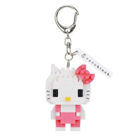 ★12月新製品★ n-fig ハローキティ (ピンク) | ナノブロック ブロック キーホルダー 土産 サンリオ sanrio 組み立て不要 クリスマス 誕生日 ギフト プレゼント 推し 推し活 nanoblock