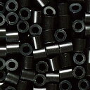 【カワダ公式ストア】パーラービーズ 単色 くろ｜おもちゃ ホビー 大人 子供 子ども アイロンビーズ 5mm 単色 黒 ブラ…