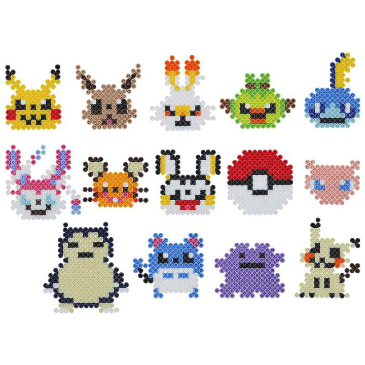 楽天市場 カワダ公式ストア パーラービーズ ポケットモンスター キラピカセット ポケモン ビーズ アイロンビーズ プレート セット おもちゃ 玩具 知育玩具 教育玩具 趣味 ホビー クラフト キッズ 男の子 女の子 男子 女子 小学生 ギフト ナノブロックファクトリー