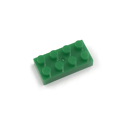 世界最小級 ブロック ナノブロック 人気ショップが最安値挑戦 nanoblock単色部品 グリーン 2×4 日本メーカー新品 30入り