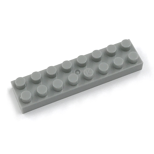 世界最小級 ブロック ナノブロック メーカー直送 nanoblock単色部品 16入り 2×8 最安値に挑戦 グレー