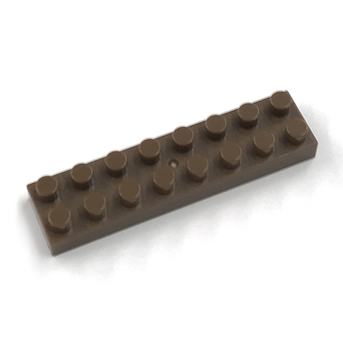 大人気! 世界最小級 ブロック ナノブロック 買取 nanoblock単色部品 ブラウン 16入り 2×8