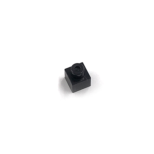 日本製 世界最小級 未使用 ブロック ナノブロック nanoblock単色部品 1×1 ブラック 65入り