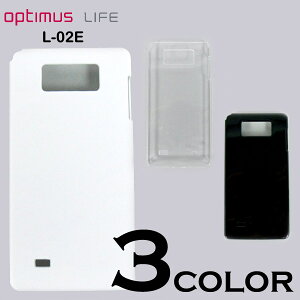 OPTIMUS LIFE L-02E �P�[�X�J�o�[ ���n �X�}�[�g�t�H���P�[�X