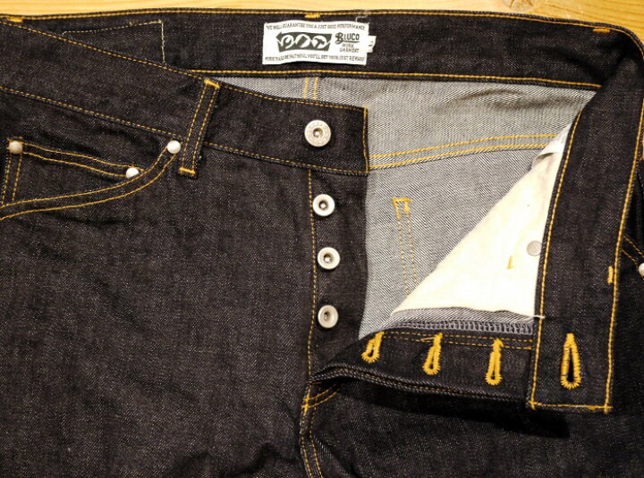 楽天市場】BLUCO ブルコ STANDARD DENIM PANTS SLIM INDIGO デニム 