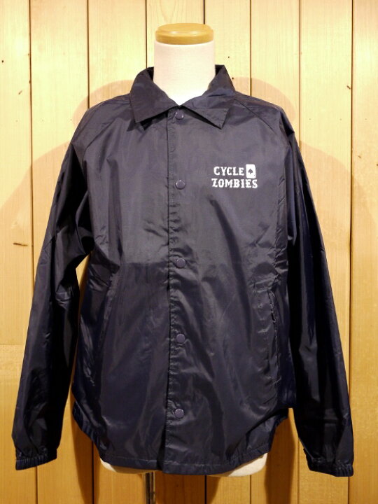 楽天市場】CYCLE ZOMBIES サイクルゾンビーズ GNAR CARD COACH JACKET  