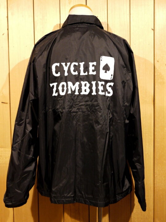 楽天市場】CYCLE ZOMBIES サイクルゾンビーズ GNAR CARD COACH JACKET 
