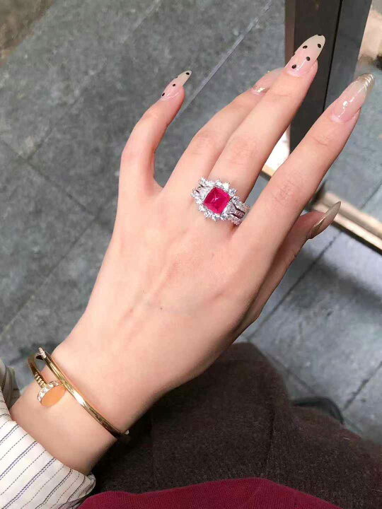 楽天市場】4.36ct ミャンマー産 無処理無焼非加熱ノーヒート ルビー 