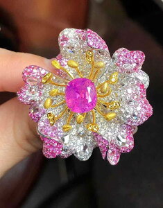 New M  m[q[gJV~[EsNTt@CA 2.77ct 18K 3wayfUC / AIGSӕʏt