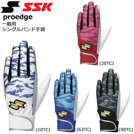 野球 SSK エスエスケイ バッティンググローブ 打撃用 プロエッジ proedge 手袋 シングルバンド 両手組 EBG5014WF メール便配送