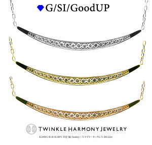 THJSSő1.5~OFFxP2 0.22ct K18 THJuvSmiley`X}C[lbNX D0.22ct C Of[V Ί iSINXȏ 18 18k lbNX v[g `F[