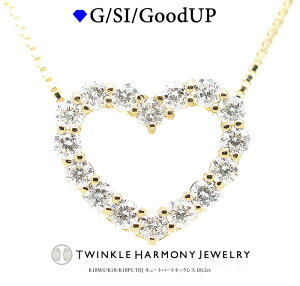 _ChXTHJ 0.2ct K18 THJL[gn[glbNX D0.2ct L[g n[g heart S[h iSINXȏ heart 18 18k lbNX v[g xl`A`F[ `F[