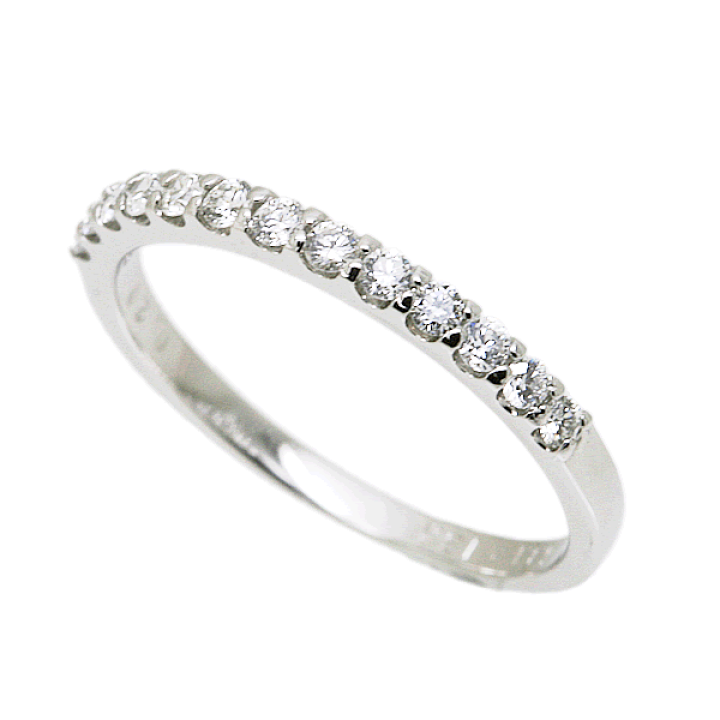 美品♡︎0.2Ctハーフエタニティリング ダイヤモンドリング【K18】 2013_0617_r01img01.jpg