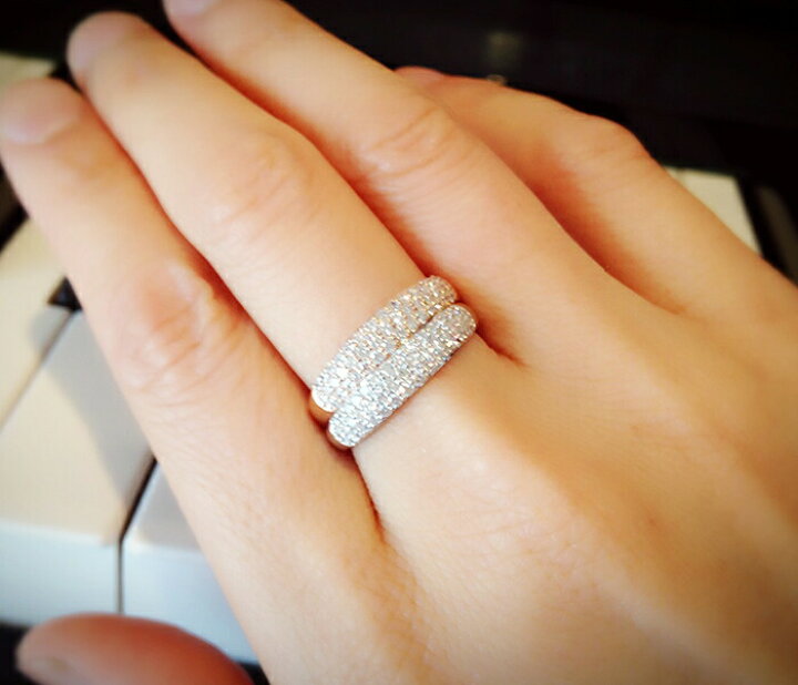 楽天市場】THJ最大2千円Off+P2倍!! 0.5ct プラチナ900 THJ「美」パヴェ 