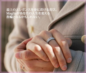 K18THJ「Maglia」リング0.7ctmodelend