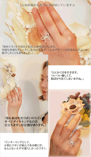 THJリボンリングD0.45ctreview