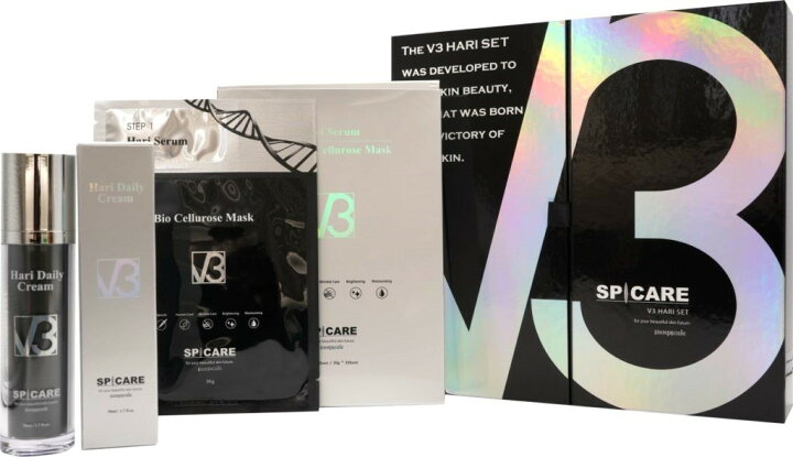 楽天市場】送料無料☆THE V3 HARISET ハリセット 美容液 マスクパック  