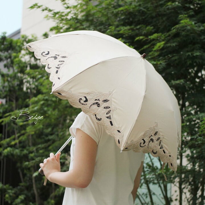 楽天市場 クーポン配布中 日傘 折りたたみ日傘 晴雨兼用 8本骨 レディース レース刺繍 シンプル エレガント おしゃれ ギフト 黒 ブラック ベージュ ヨーロッパ雑貨バッグ キャロン国 楽天市場 クーポン配布中 日傘 折りたたみ日傘 晴雨兼用 8本骨 レディース レース刺繍 シンプル エレガント おしゃれ ギフト 黒 ブラック ベージュ ヨーロッパ雑貨バッグ キャロン国